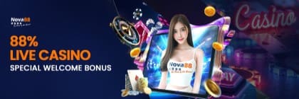 88% Live Casino Welcome Bonus